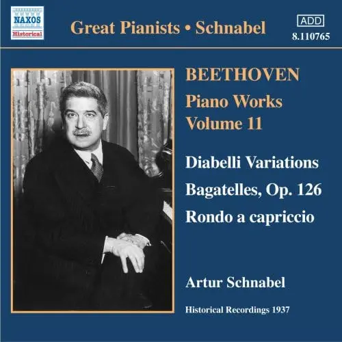 ARTUR SCHNABEL / アルトゥール・シュナーベル / BEETHOVEN:PIANO WORKS VOL.11-DIABELLI VARIATIONS