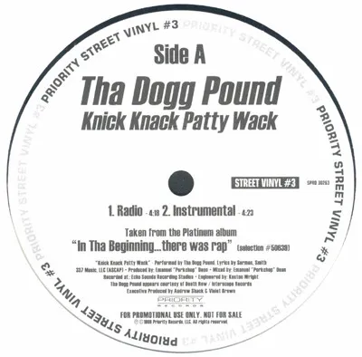 DOGG POUND / KNICK KNICK PARTY WA