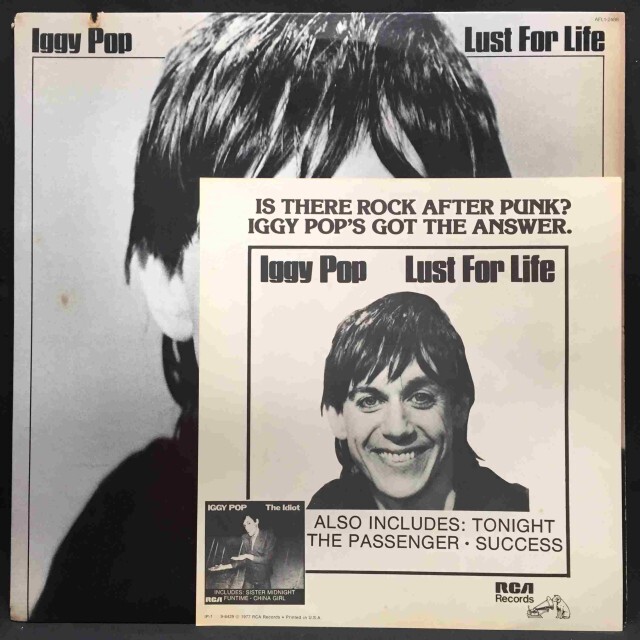 LUST FOR LIFE / IGGY POP / STOOGES (IGGY & THE STOOGES) / イギー