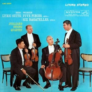 JUILLIARD STRING QUARTET / ジュリアード弦楽四重奏団 / BERG: LYRIC SUTE / WEBERN: FIVE PIECES OPUS 5 / SIX BAGATELLES OPUS 9
