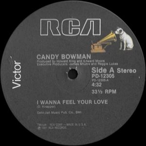 CANDY BOWMAN / I WANNA FEEL YOUR LOVE