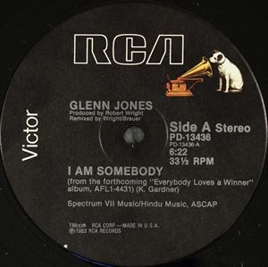 GLENN JONES / グレン・ジョーンズ / I AM SOMBODY