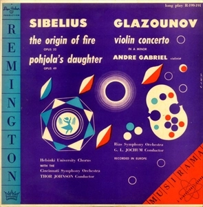 ANDRE GABRIEL / GLAZOUNOV: VIOLIN CONCERTO IN A MINOR