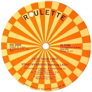 STRATAVARIOUS / I GOT YOUR LOVE / DO WHAT YOU WANNA DO