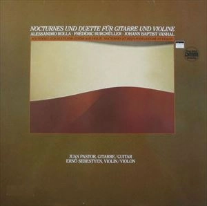 ERNO SEBESTYEN / エルネ・シェベスティエン / NOCTURNES UND DUETTE FUR GITARRE UND VIOLINE