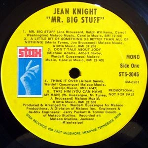JEAN KNIGHT / ジーン・ナイト / MR.BIG STUFF