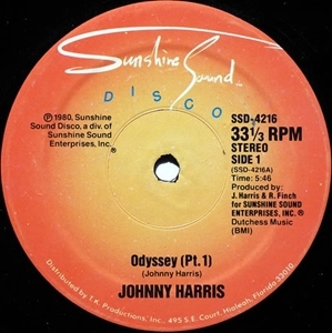 JOHNNY HARRIS / ジョニー・ハリス / ODYSSEY