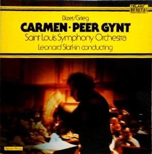 LEONARD SLATKIN / レナード・スラットキン / BIZET: CARMEN SUITE NO.1 / GRIEG: PEER GYNT SUITE