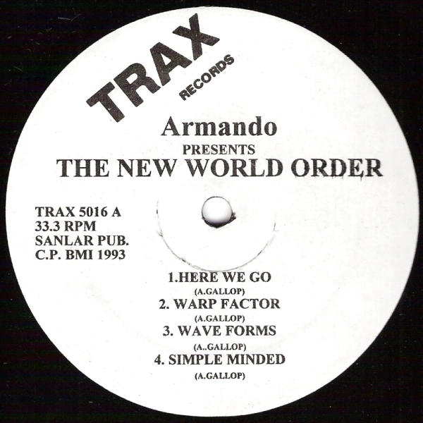 ARMANDO / アルマンド / NEW WORLD ORDER