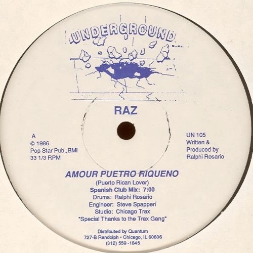 RAZ(TECHNO) / AMOUR PUERTO BIQUENO