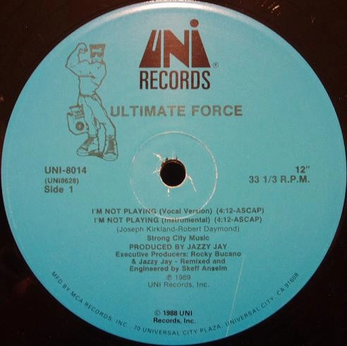 ULTIMATE FORCE / I'M NOT PLAYING