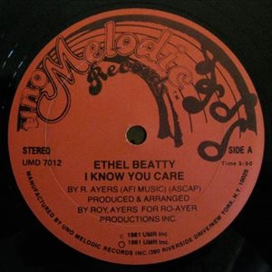 ETHEL BEATTY / I KNOW YOU CARE
