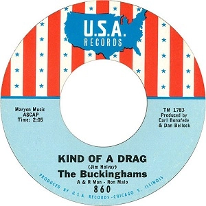 BUCKINGHAMS / バッキンガムズ / KIND OF A DRAG / YOU MAKE ME FEEL SO GOOD (7")