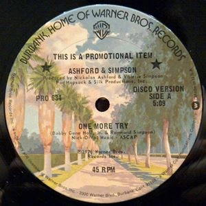 ASHFORD & SIMPSON / アシュフォード&シンプソン / ONE MORE TRY