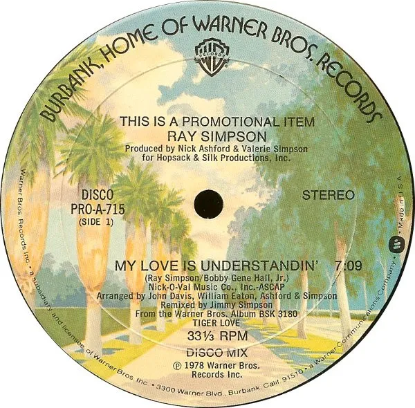 RAY SIMPSON / MY LOVE IS UNDERSTAN