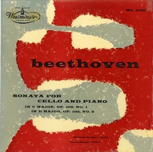 ANTONIO JANIGRO / アントニオ・ヤニグロ / BEETHOVEN: CELLO SONATA NO.4 & 5