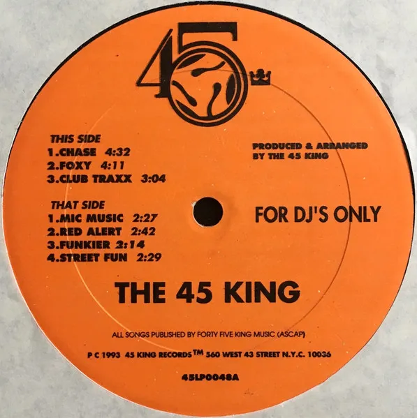 45 KING / 45キング (DJ マーク・ザ・45・キング) / LOST BREAKBEATS