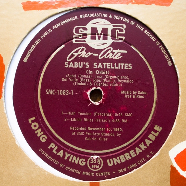 SABU MARTINEZ / サブー・マルティネス (サブー) / SABU'S SATELLITES (IN ORBIT)