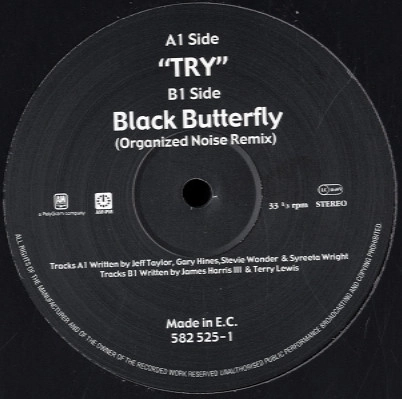 SOUNDS OF BLACKNESS / サウンズ・オブ・ブラックネス / TRY / BLACK BUTTERFLY