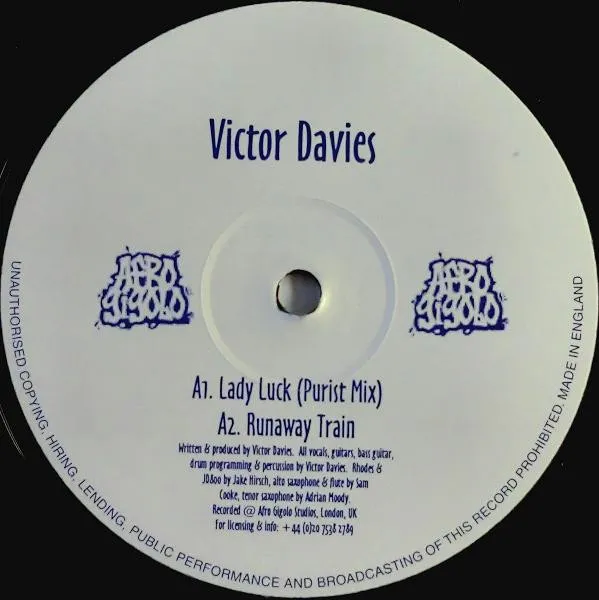 VICTOR DAVIES / ヴィクター・デイヴィス / LADY LUCK