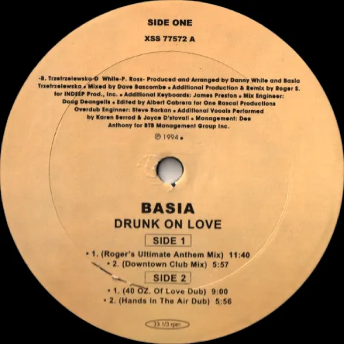 BASIA / バーシア / DRUNK ON LOVE