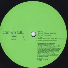 CR / CAN WE TALK...