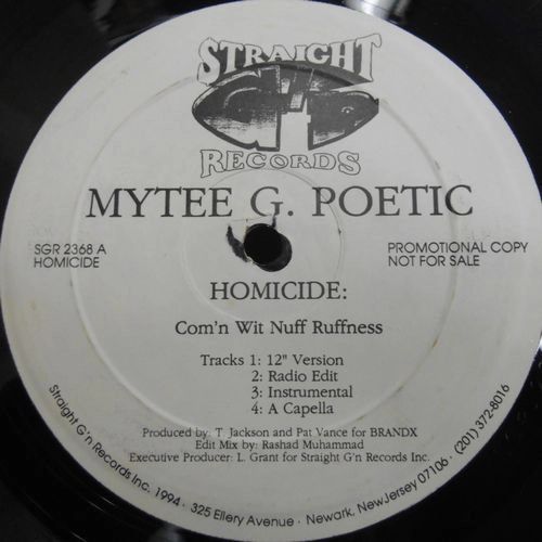 MYTEE G. POETIC / COM'N WIT NUFF RUFFNESS / BRICK CITY BLUE'Z