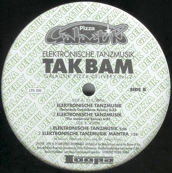 TAKBAM / ELEKTRONISCHE TANZMUSIK