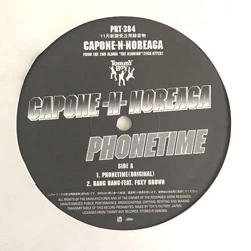 CAPONE-N-NOREAGA / PHONETIME (DJ WATARAI REMIX)