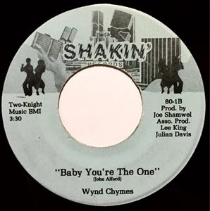 WYND CHYMES / ウィンドチャイムス / RIDE / BABY YOU'RE THE ONE