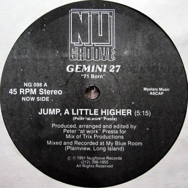 GEMINI27 / JUMP,A LITTLE HIGHER