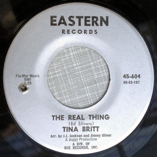 TINA BRITT / REAL THING / TEARDROPS FELL(EVERY STEP OF THE WAY)