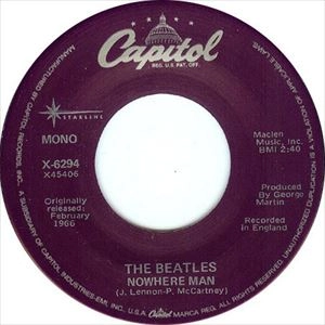 BEATLES / ビートルズ / NOWHERE MAN