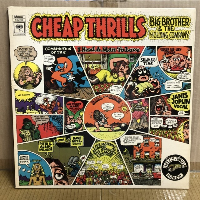 BIG BROTHER AND THE HOLDING COMPANY / ビック・ブラザー・アンド・ザ・ホールディング・カンパニー / CHEAP THRILLS