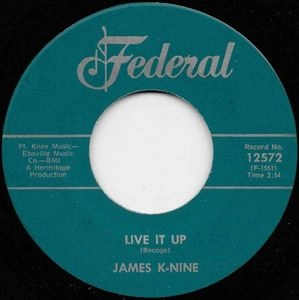 JAMES K-NINE / LIVE IT UP