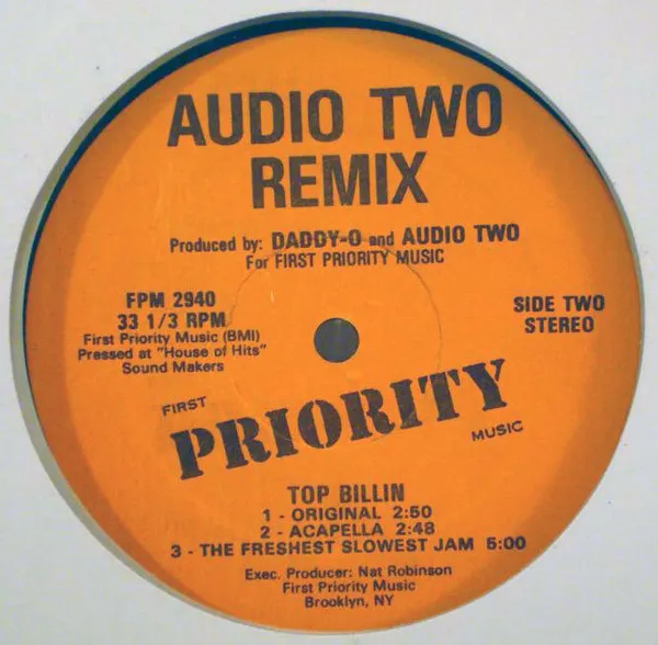 AUDIO TWO / TOP BILLIN'