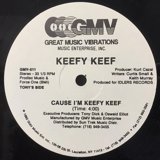 KEEFY KEEF (Keith Murray & Curt Cazal) / CAUSE I'M KEEFY KEEF (ORIGINAL)