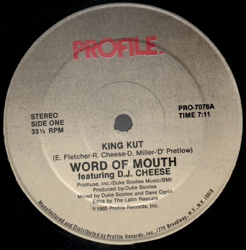 WORD OF MOUTH / KING KUT