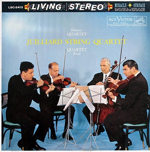 JUILLIARD STRING QUARTET / ジュリアード弦楽四重奏団 / DEBUSSY/RAVEL: QUARTET IN G MINOR / QUARTET IN F (LP)
