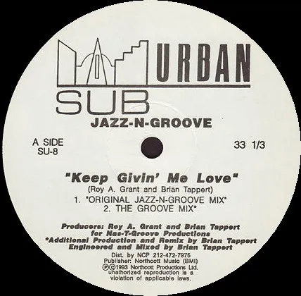 JAZZ N GROOVE / KEEP GIVIN'ME LOVE