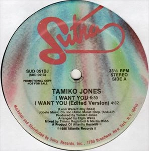 TAMIKO JONES / タミコ・ジョーンズ / I WANT YOU