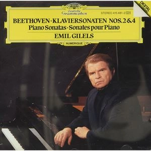 EMIL GILELS / エミール・ギレリス / BEETHOVEN: KLAVIERSONATEN NOS.2 & 4