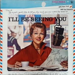 JO STAFFORD / ジョー・スタッフォード / I'LL BE SEEING YOU