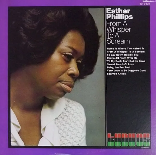ESTHER PHILLIPS / エスター・フィリップス / ササヤキトサケビ