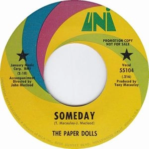 PAPER DOLLS / ペイパー・ドールズ / SOMEDAY / SOMEDAY 