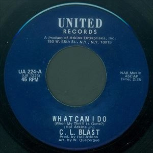 C.L. BLAST / C.L.ブラスト / WHAT CAN I DO