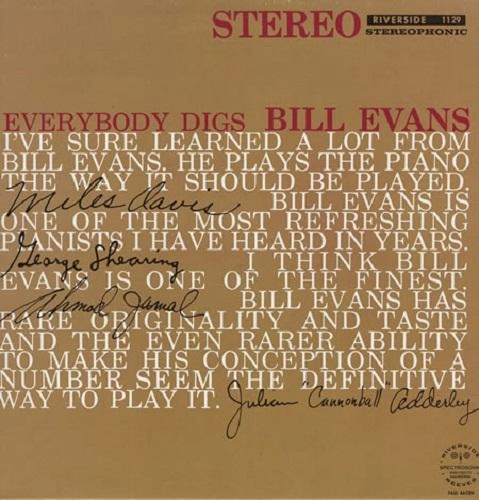 BILL EVANS / ビル・エヴァンス / EVERYBODY DIGS BILL EVANS