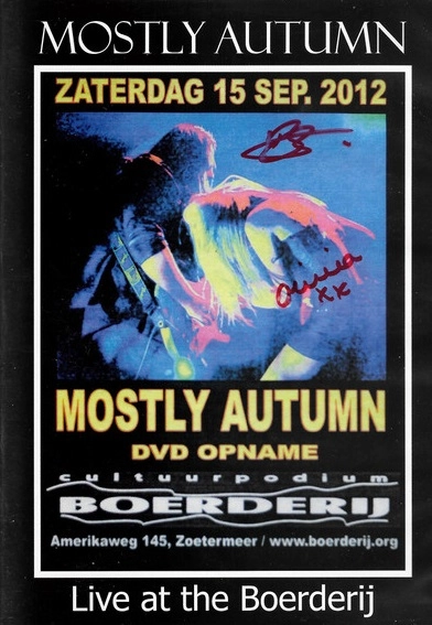MOSTLY AUTUMN / モーストリー・オータム / LIVE AT THE BOERDERIJ (DVD-PAL)