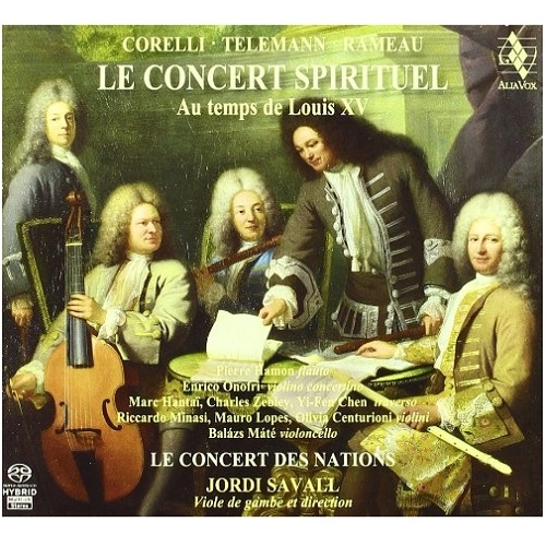 JORDI SAVALL / ジョルディ・サヴァール / LE CONCERT SPIRITUEL-MUSIC FROM THE TIME OF LOUIS