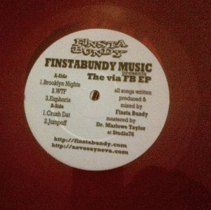 FINSTA BUNDY / THE VIA FB EP -RED VINYL- 